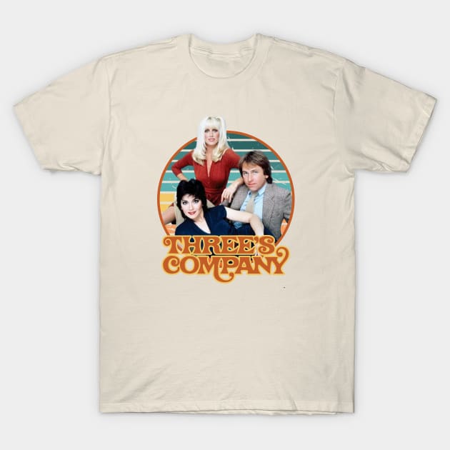 Threes company T-Shirt by VILLAPODCAST